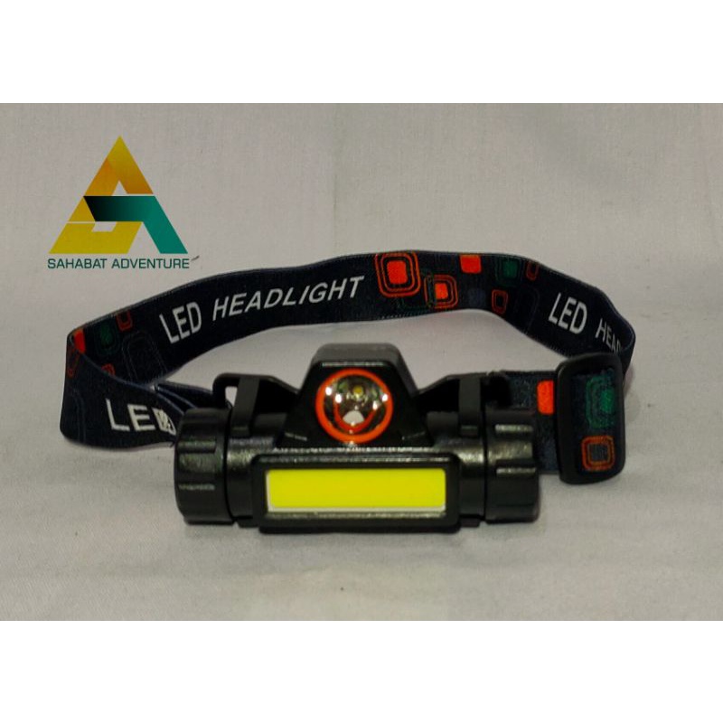 Senter Kepala cas Led