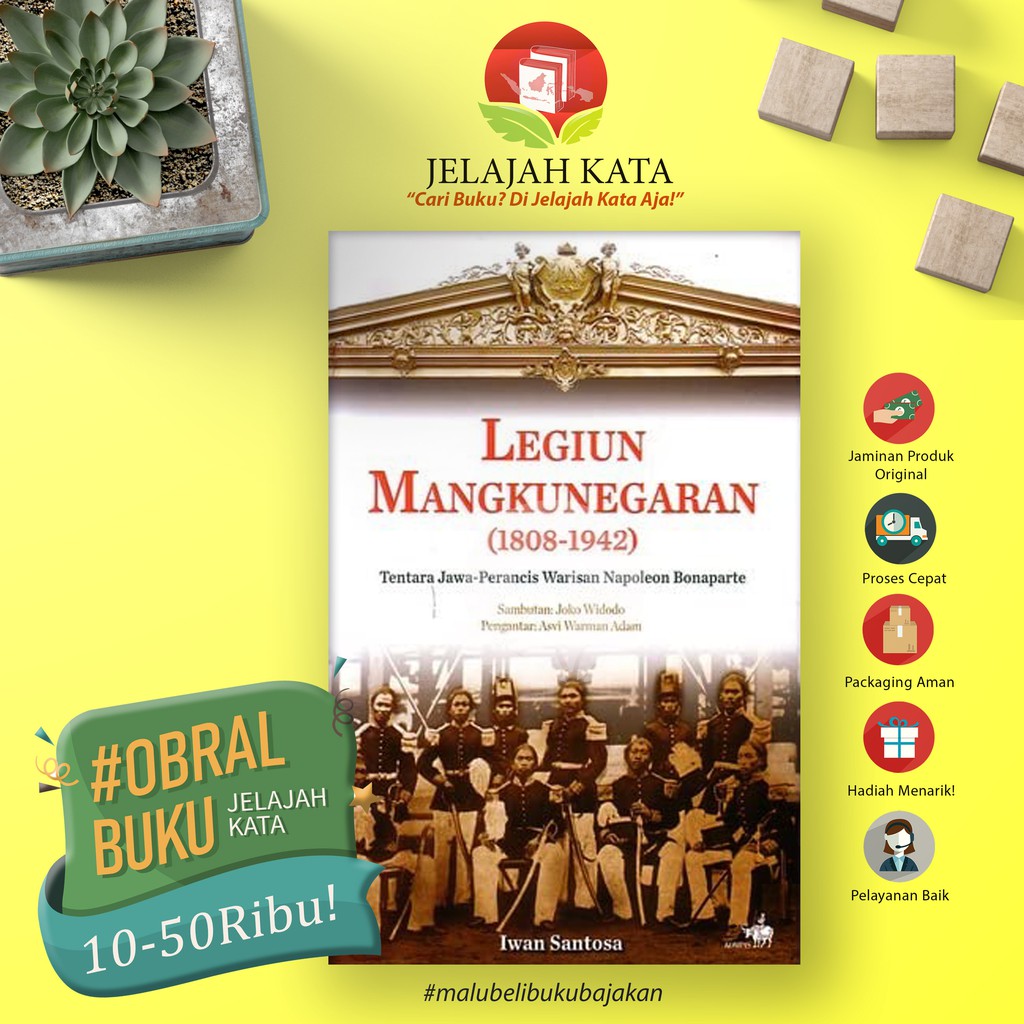Buku Legiun Mangkunegaran (1808-1942) #OBRALBUKUJELAJAHKATA