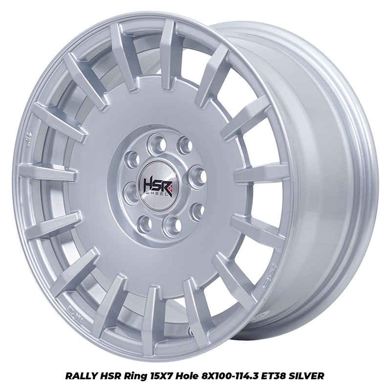 Velg Mobil HSR RALLY Ring 15 Terbaru Velg Racing R15 Mobilio Brio Calya Sigra Agya Ayla Terlaris