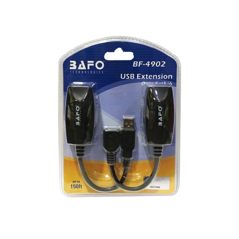 USB Extention BAFO BF-4902 via LAN up 150FT