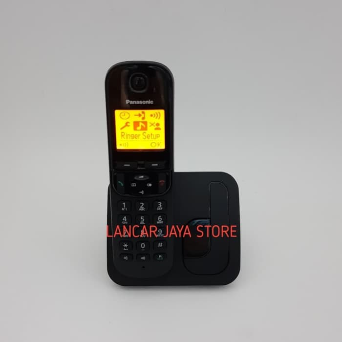 Telepon Wireless Panasonic KX-TGC210 - Hitam