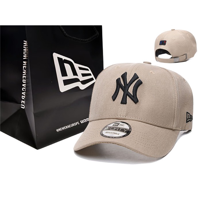 Topi Pria Topi cap baseball/golf ny new york yankees cream import(B4G7) Topi Pria Baseball Topi Dist