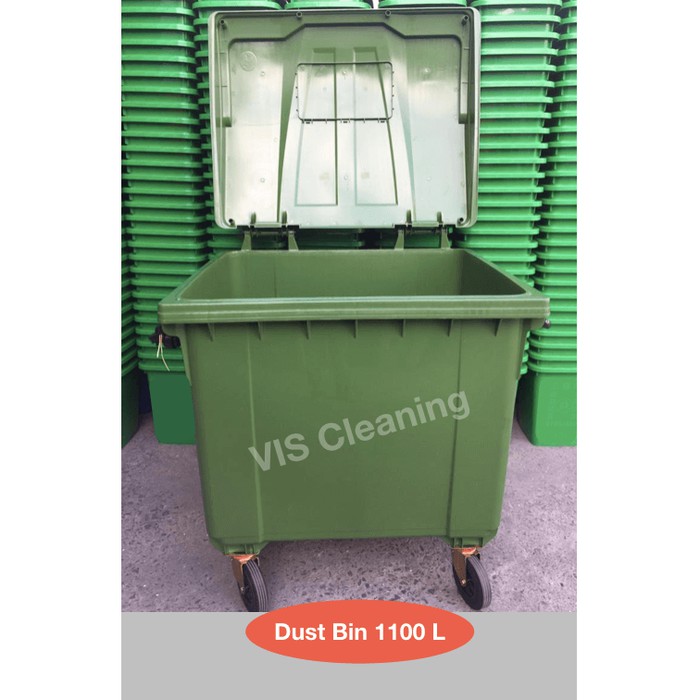 Tempat Sampah Plastik HDPE 1100 L ( Plastic Dust Bin )