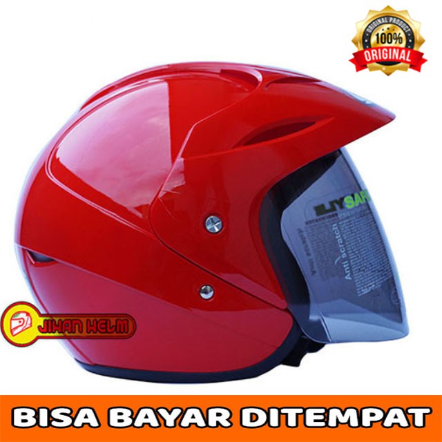 HELM / HELM HIU / HELM HIU NIKO RED ORIGINAL TERLARIS
