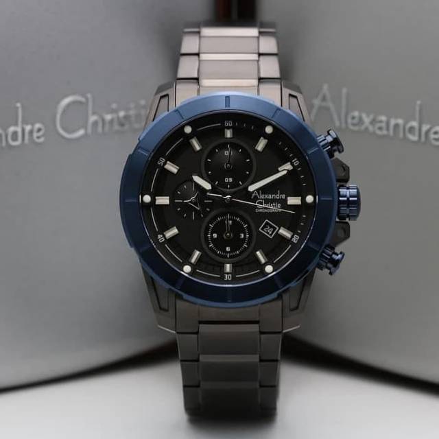 jam cowok alexander cristie ac6522mc  tipe 6522 mc