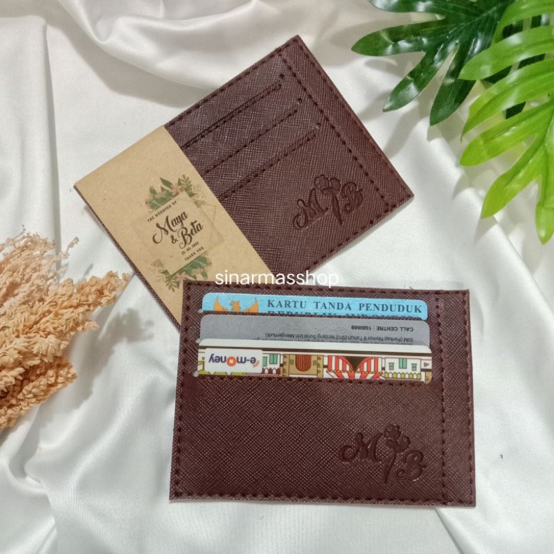 CARD HOLDER - SOUVENIR CARD HOLDER MURAH - SOUVENIR DOMPET KARTU - SOUVENIR WEDDING MURAH - SOUVENIR