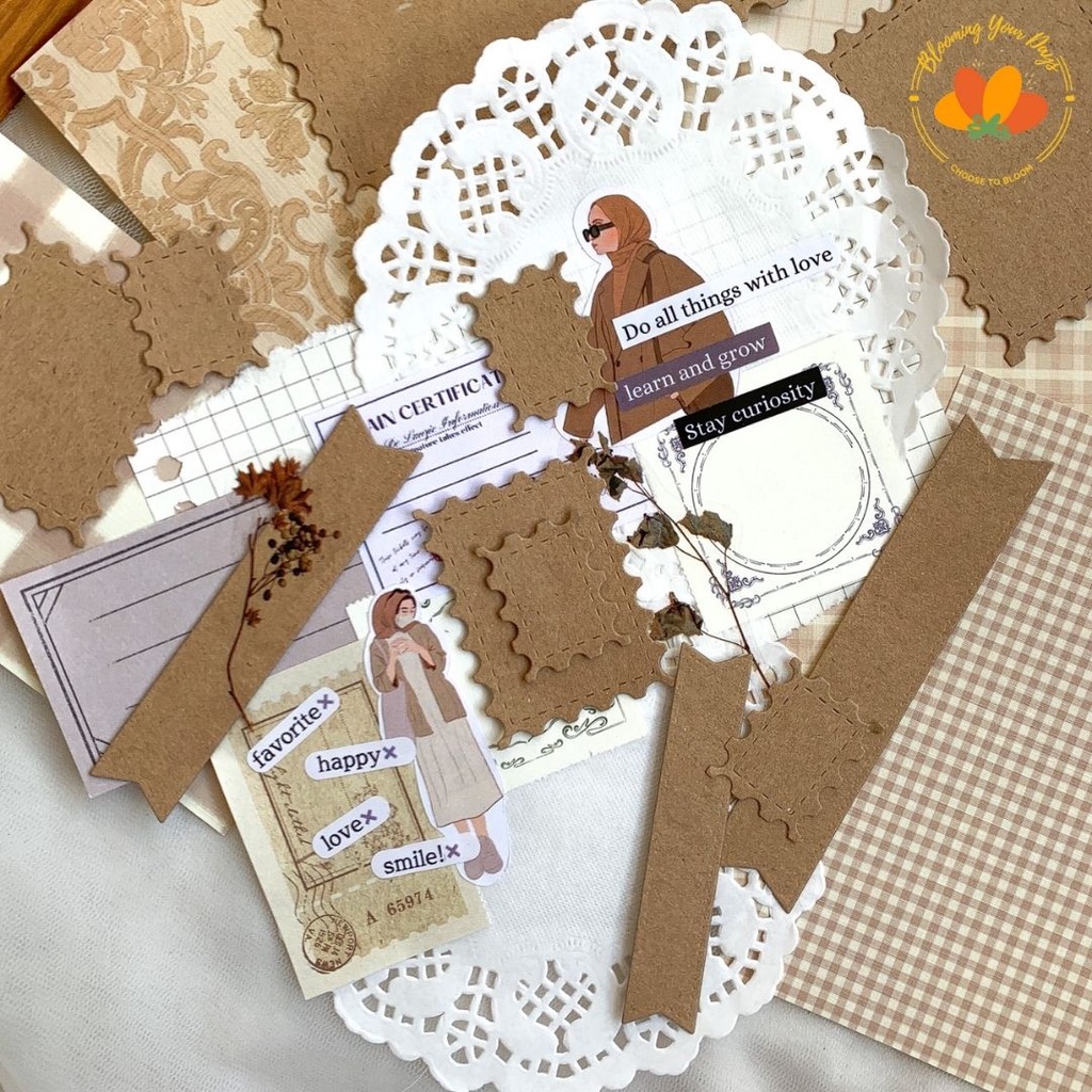 

Bloomingyourdays Frame Deco Paper Untuk Journaling Scrapbook Jurnal Kertas Frame Scrapbooking Bingkai vintage deco journaling journal junk