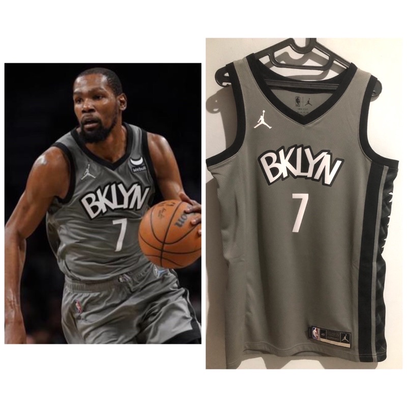 Jersey NBA ORIGINAL Kevin Durant Brooklyn Nets SWINGMAN Jordan Nike