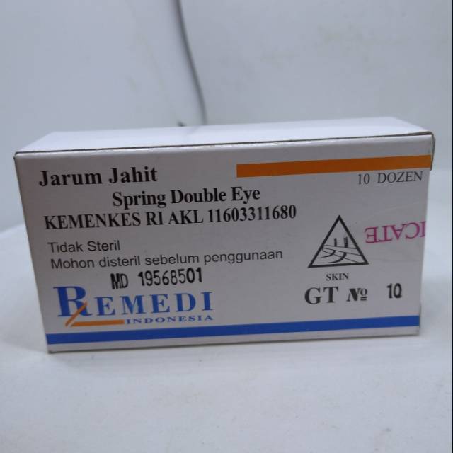 Jarum kulit GT 10 / suture needle hecting gt 10