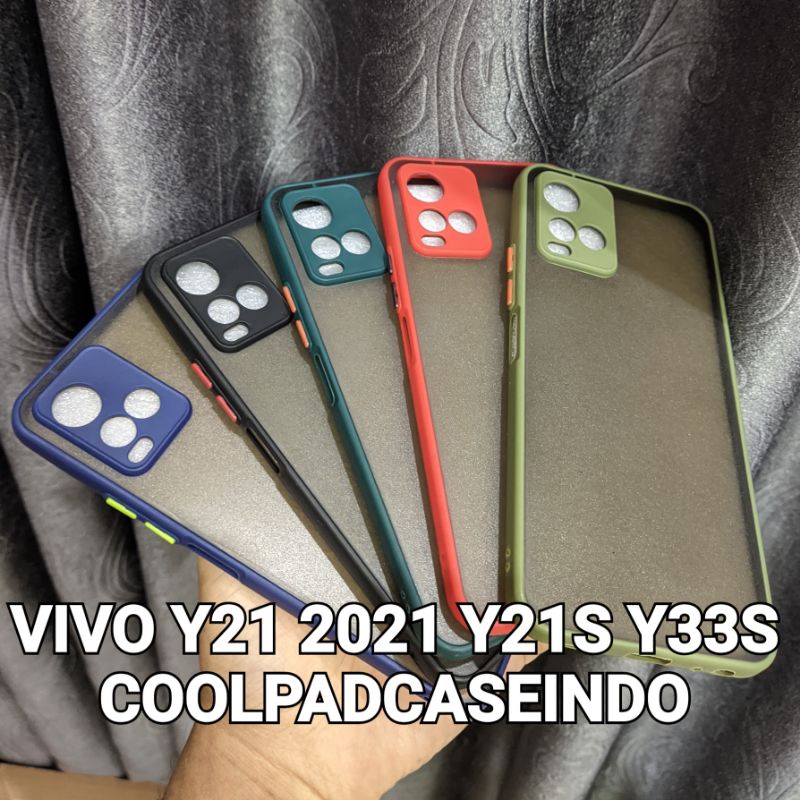 Silikon Soft Case Vivo Y33S Y21S Vivo Y21 2021 Aero Matte Case