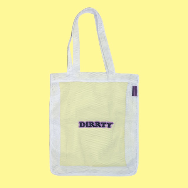 

GetDirrty Dirrty Net Tote Bag White