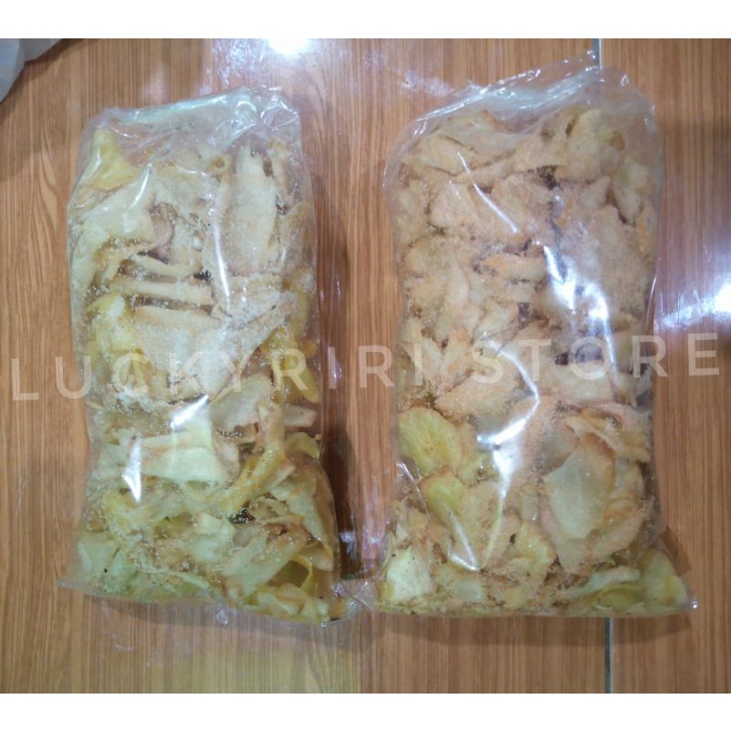 

Luckyriri Homemade Cassava Chips Keripik Singkong Bumbu