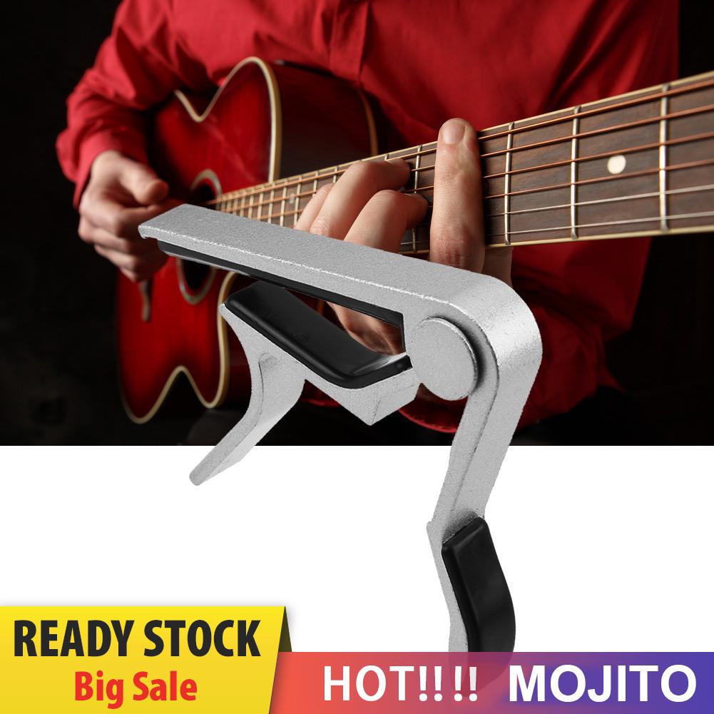 MOJITO Alloy Tune Clamp Key Trigger Capo for Acoustic Electric Guitar