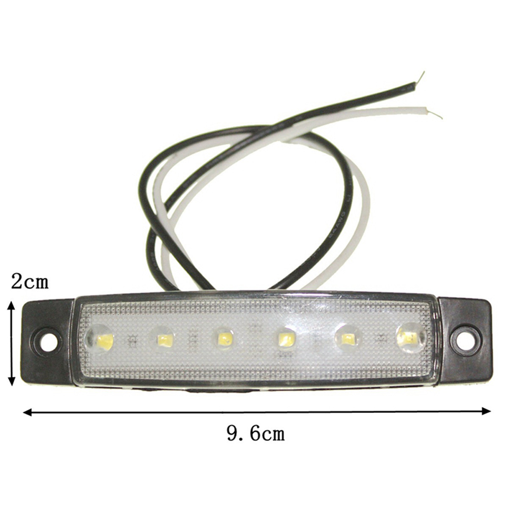 (Cod Tangding) Lampu Sein Samping Mobil Bis Truk Lorry Dc Led 12v / 24v