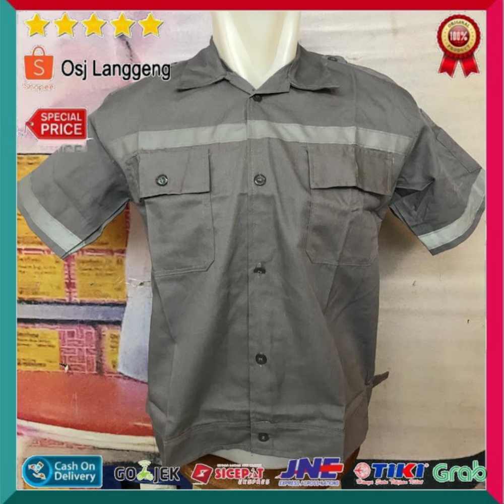 Baju Atasan Lengan Pendek Warna Abu / Baju Atasan Warna Abu-Abu