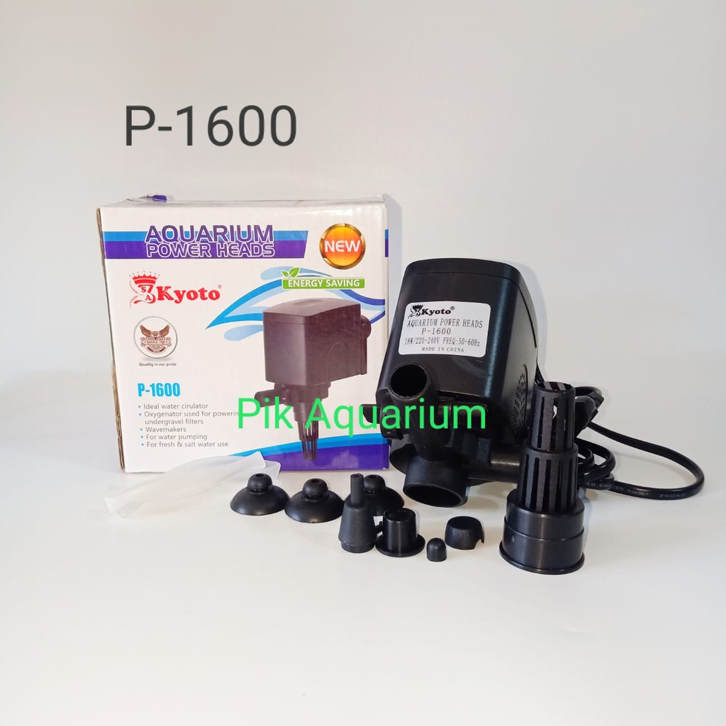 Aquarium Power Heads P-1600 Kyoto Pompa Celup Aquarium