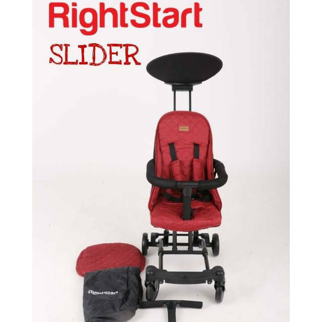 Stroller Cabin Size Kereta Dorong Bayi Right Start Slider Rider Trike Mini Micro Traveller