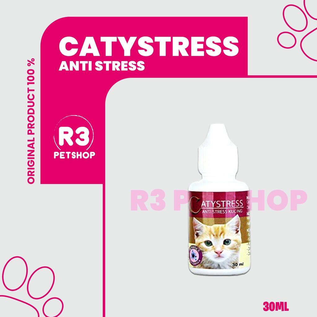 Obat stress CATYSTRESS 30ml untuk Kucing