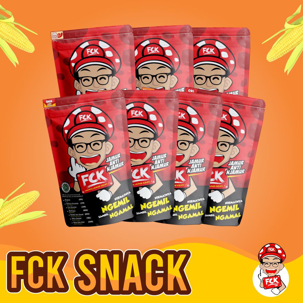 JAMUR CRISPY FCK TERLEZAT CEMILAN KRIPIK PEDAS MAKANAN RINGAN KERIPIK JAMUR TIRAM BELI 2GRATIS 1