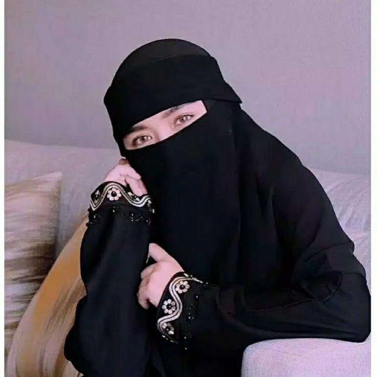 Niqab Bandana Niqab Cadar Niqab Yaman Cadar Bandana Poni Niqob Poni Viral Niqob PONI POLOS "IRL.02Jl