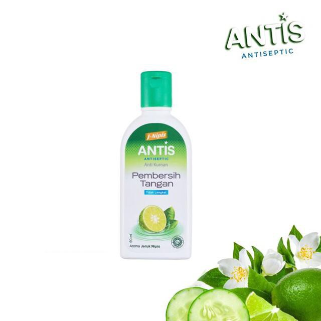 Antis Hand Sanitizer Aroma Jeruk Nipis 60 ml