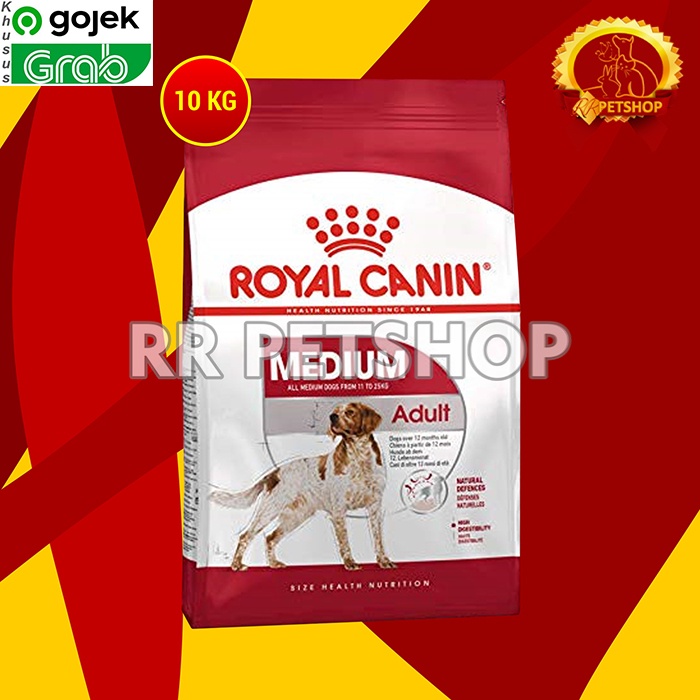 [GOSEND] Dog Food / Makanan Anjing Royal Canin Medium Adult 10 Kg