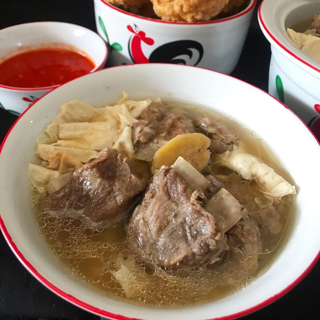 

Sop Baikut Kembang Tahu
