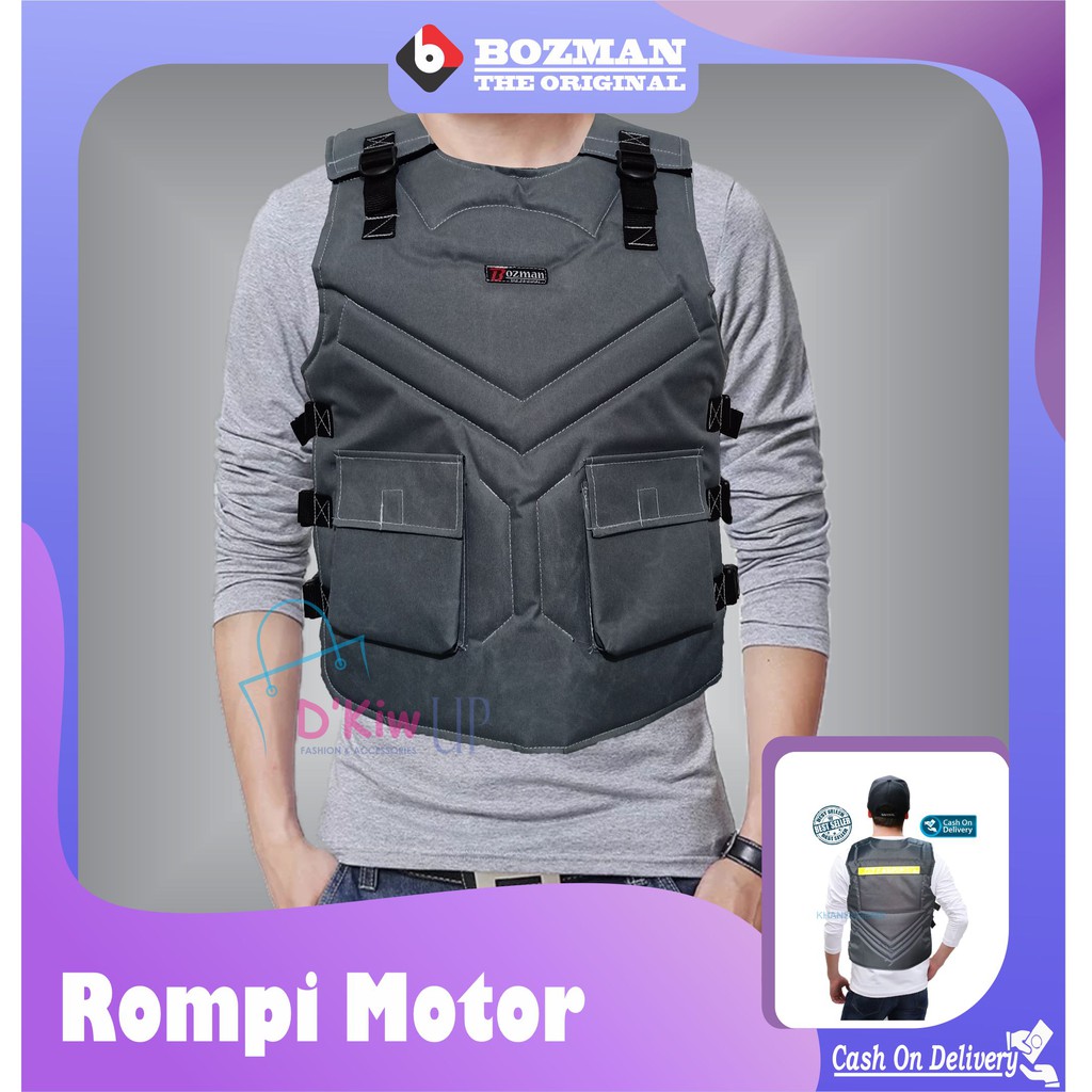 Rompi Motor Pelindung Dada Anti Angin