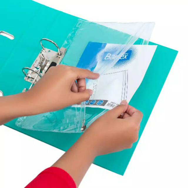 

Bantex Zipper Pocket Ziplock Binder Size A4