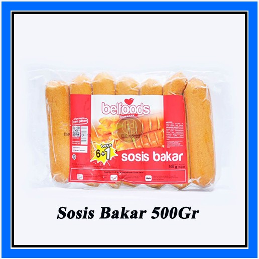 

Belfood sosis bakar 500gr