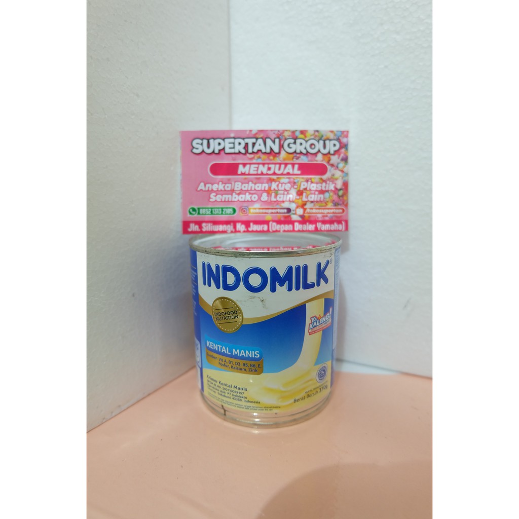 

SUSU KENTAL MANIS INDOMILK @370 GRAM