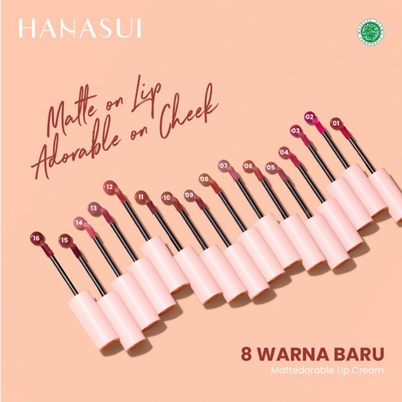 Hanasui Mattedorable Lip Cream