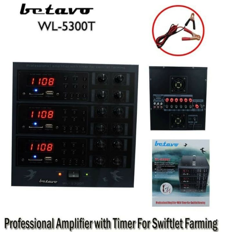 Betavo WL 5300T ampli walet profesional