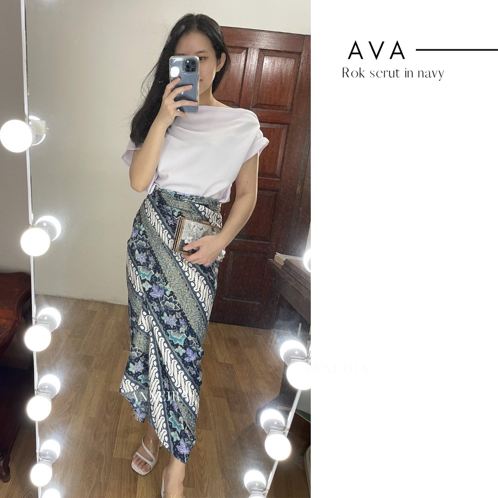 ROK SERUT BATIK AVA(1 ROK JADI 3 LOOK)