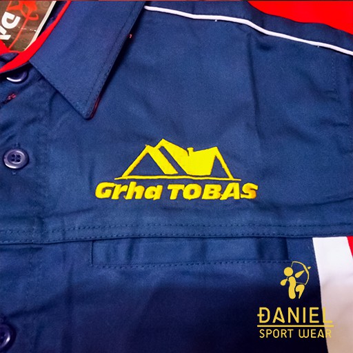 Bordir Kemeja Kaos Logo Jasa Layanan Custom