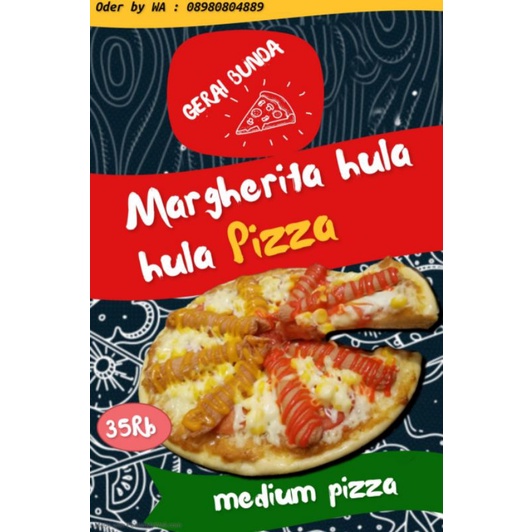 

Pizza Margherita hula hula [Large]