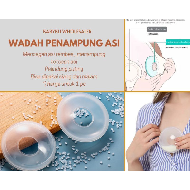 Wadah Penampung untuk Tetesan Asi / Breastpad milk saver