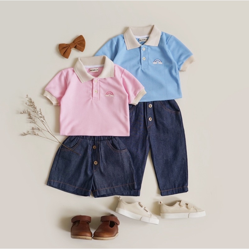 KUMI POLO SHIRT Atasan Anak Laki Perempuan