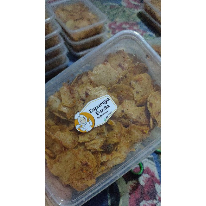 

Keripik Bakso Sambel Uleg