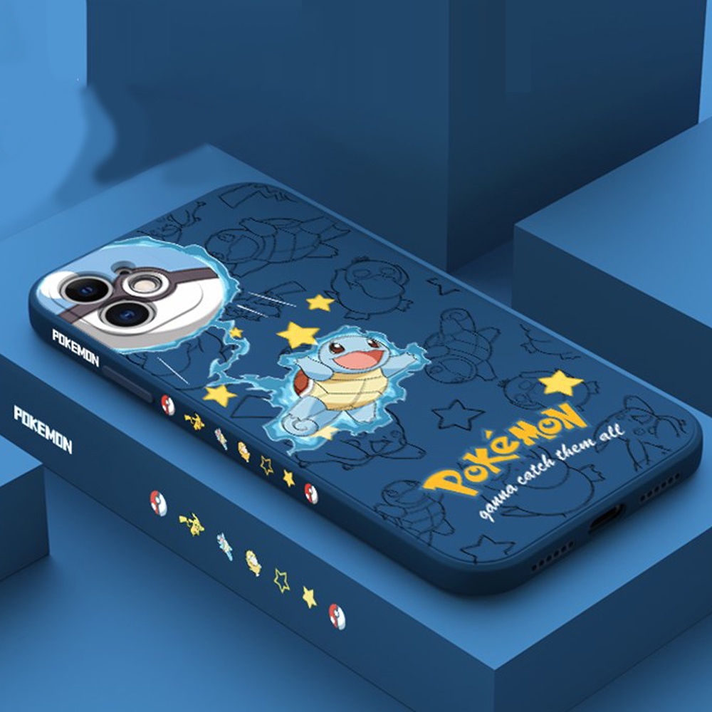 Pokémon Pikachu case iphone for iphone 13 12 11 pro max Xs max XR 7 8 plus se2020 all-inclusive anti-fall soft shell