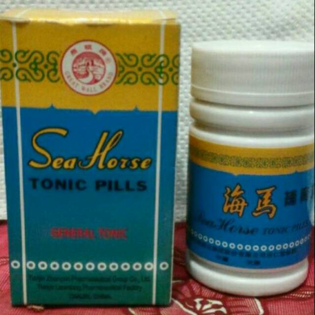 Obat sehat ginjal sea horse tonic pills