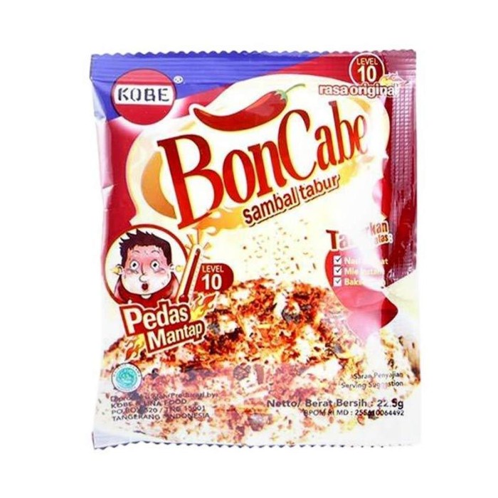 

Kobe Boncabe Sachet Original 23Gr