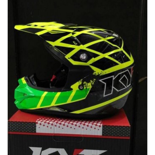 HELM FULL FACE KYT CROSS OVER NET SERIES
