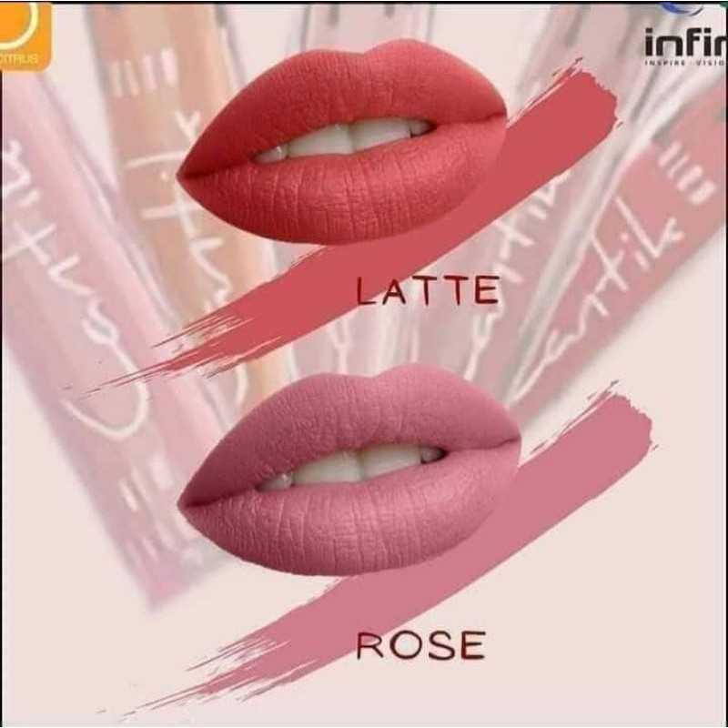 Lipstik waterproof  tahan lama - Lipmatte cantik ourcitrus [ 1 pcs ]