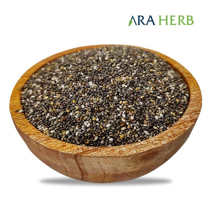 

ds201fs Organic Black Chia Seed Mexico 100Gr Original Product Ara Herb Dscscv