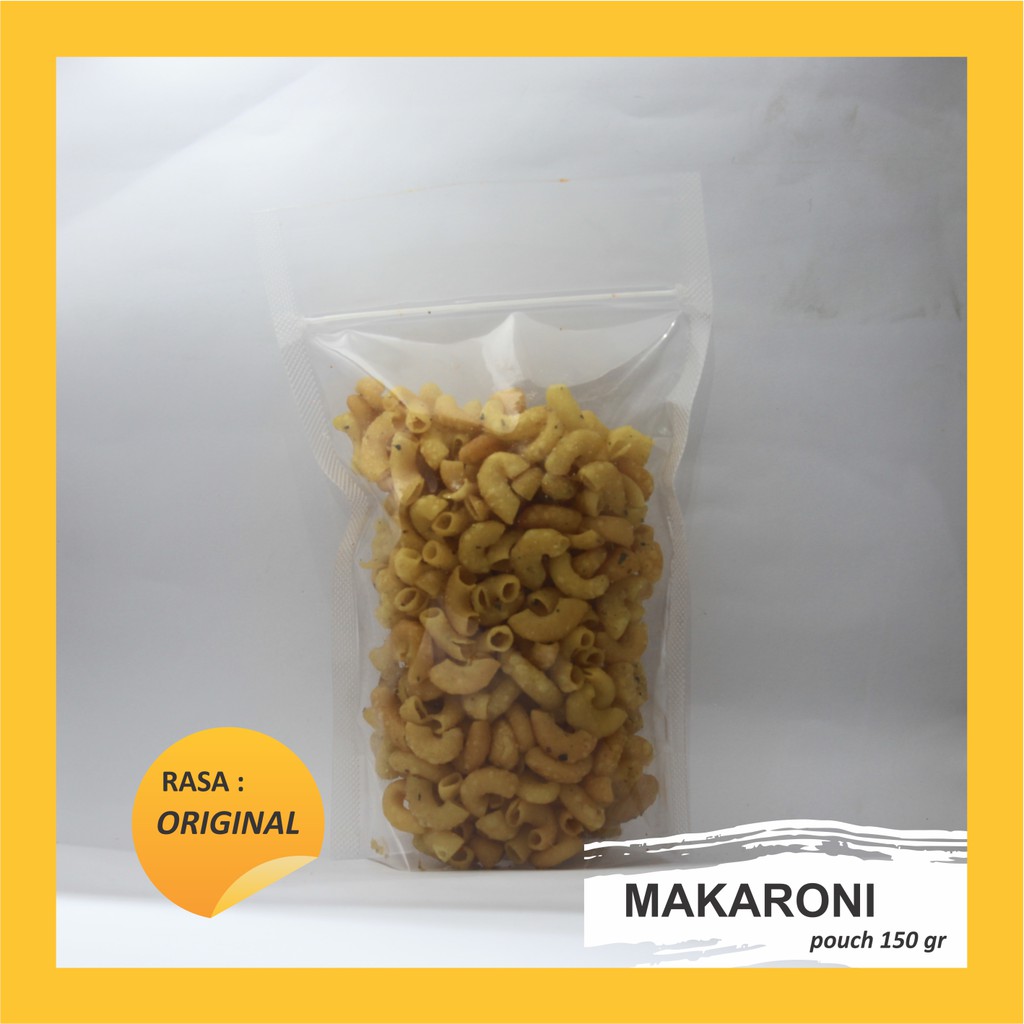 makanan ringan /makaroni /pouch 150 gram