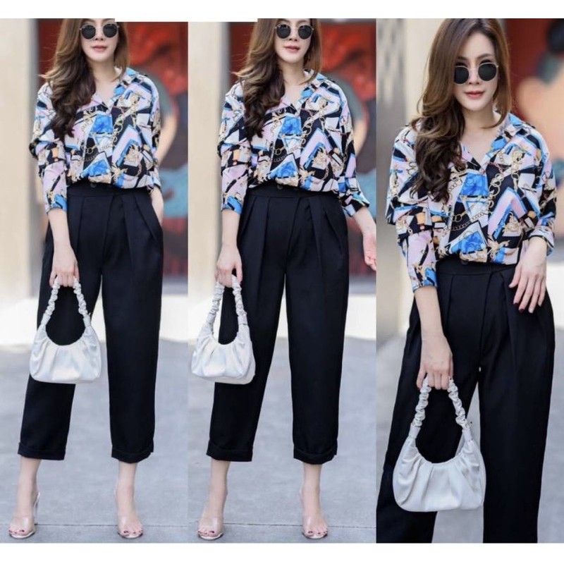 laurent pants / pants wanita / long pants wanita