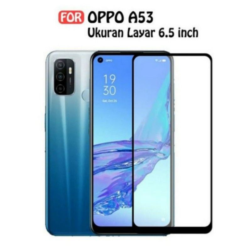 FULL SCREEN Tempered Glass 9D for OPPO RENO 4F/4/3/2f/A15/A93/A92/A92s/A52/A33 2020/A53/A91/F11 PRO