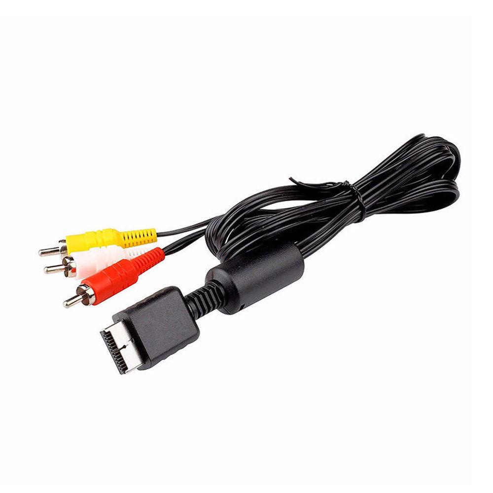 Top Video/Audio Cable TV Adaptor Kabel AV Hitam