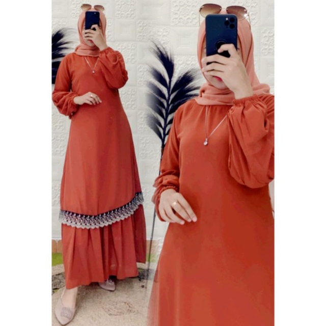 GAMIS MALAYSIA RENDA BAWAH LD 100// 110 // 120CM